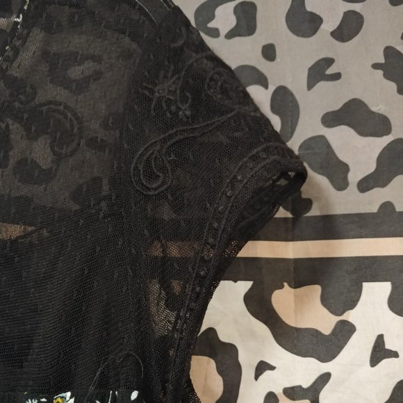 Torrid Trapeze Floral Print Dress 1x - Picture 5 of 7